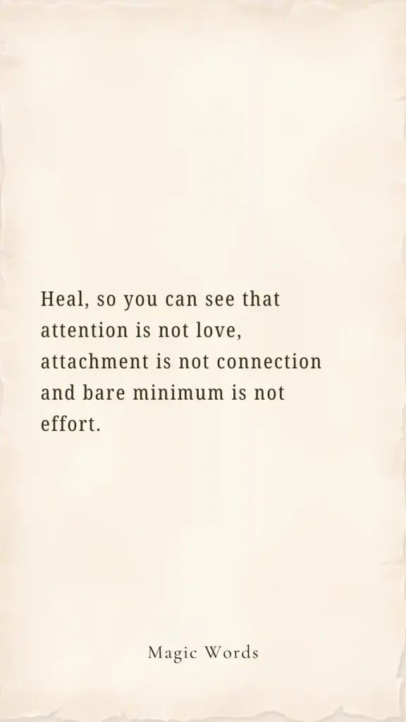 Healing: Understanding True Connection, Love, and Effort