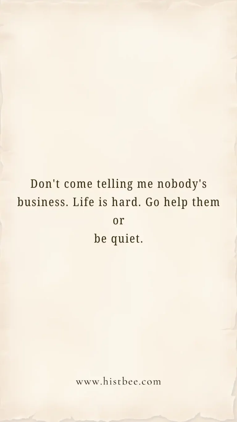 Don't Come Telling Me Nobody's Business Why Compassion Matters More Than Gossip