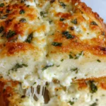 Absolutely Outrageous Cheesy Garlic Bread