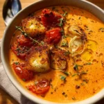 Creamy Roasted Garlic Tomato Soup