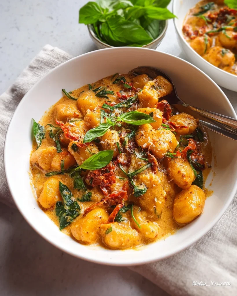 Creamy Sundried Tomato "Marry Me" Gnocchi
