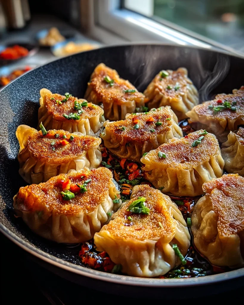 Crispy Pan-Fried Dumplings: A Homemade Delight