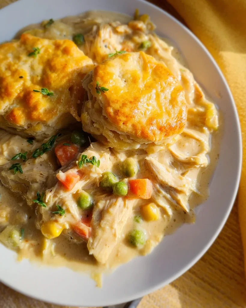 Crock Pot Chicken Pot Pie
