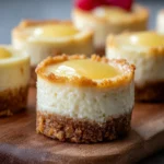 Easy Mini Cheesecake Bites