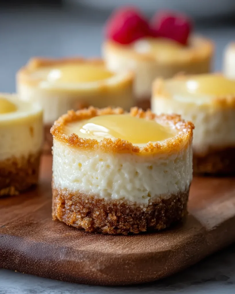 Easy Mini Cheesecake Bites