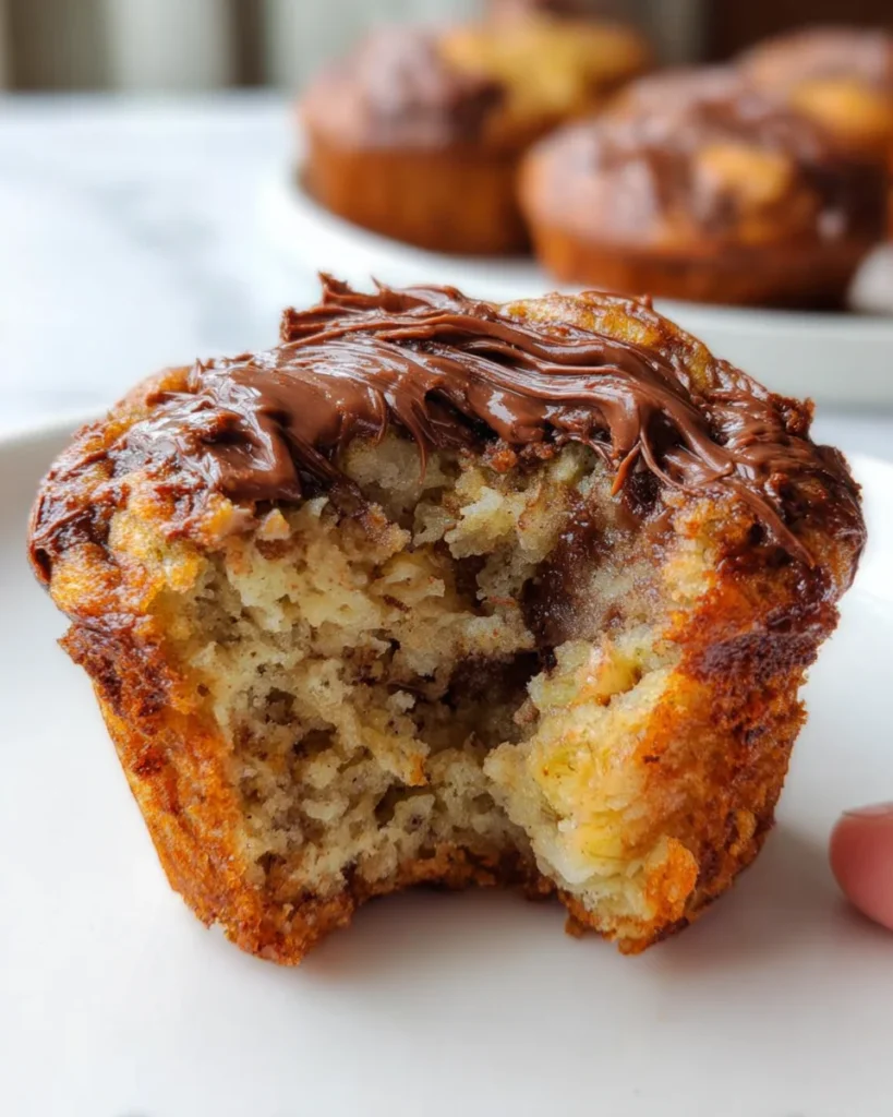 Nutella Banana Muffins