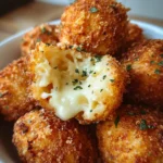 Air Fryer Cheesy Mashed Potato Balls
