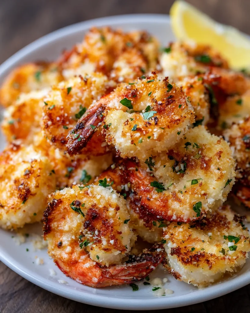 Air Fryer Garlic Parmesan Shrimp