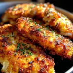 Air Fryer Parmesan Crusted Chicken