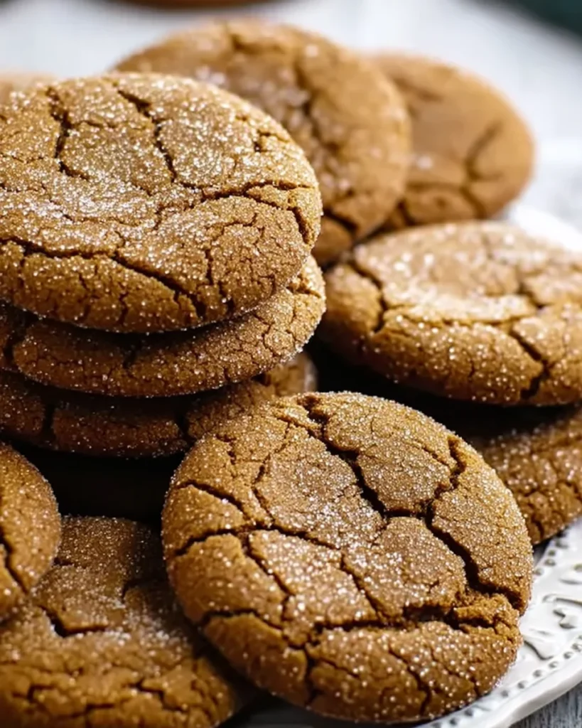 Bakery Style Molasses Cookies