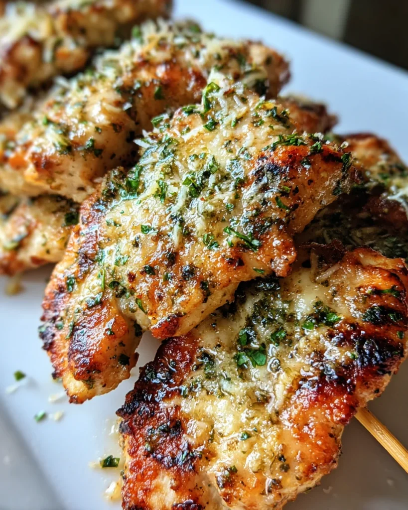 Blackstone Garlic Parmesan Chicken