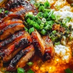 Caramelised Soy Chicken in Garlic Ginger Broth with Rice: An Incredible Comfort Meal