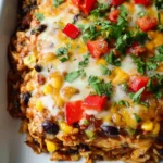 Chicken Burrito Casserole