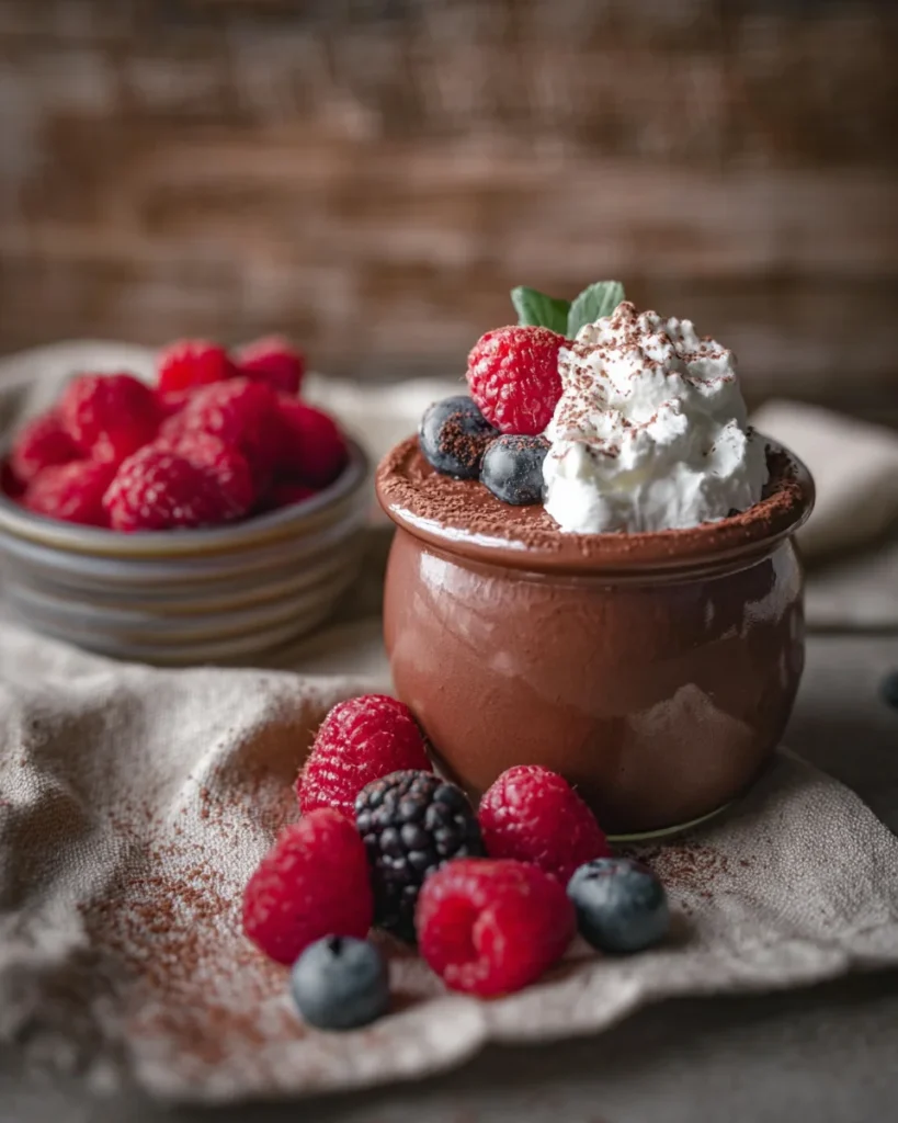 Cottage Cheese Chocolate Mousse