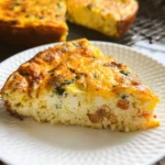 Cottage Cheese Crustless Quiche
