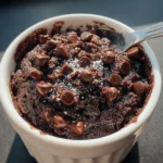 Cottage Cheese Microwave Brownie