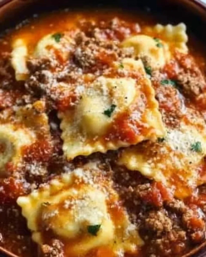 Crockpot Ravioli Lasagna: A Hands-Off, Flavor-Packed Comfort Food Masterpiece
