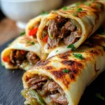 Delicious Keto Philly Cheesesteak Roll Ups