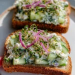 Easy Cucumber Salad Sandwiches