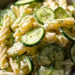 Healthy Cucumber Pasta Salad