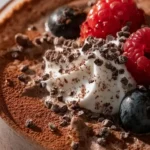 High Protein Chocolate Chia Pudding