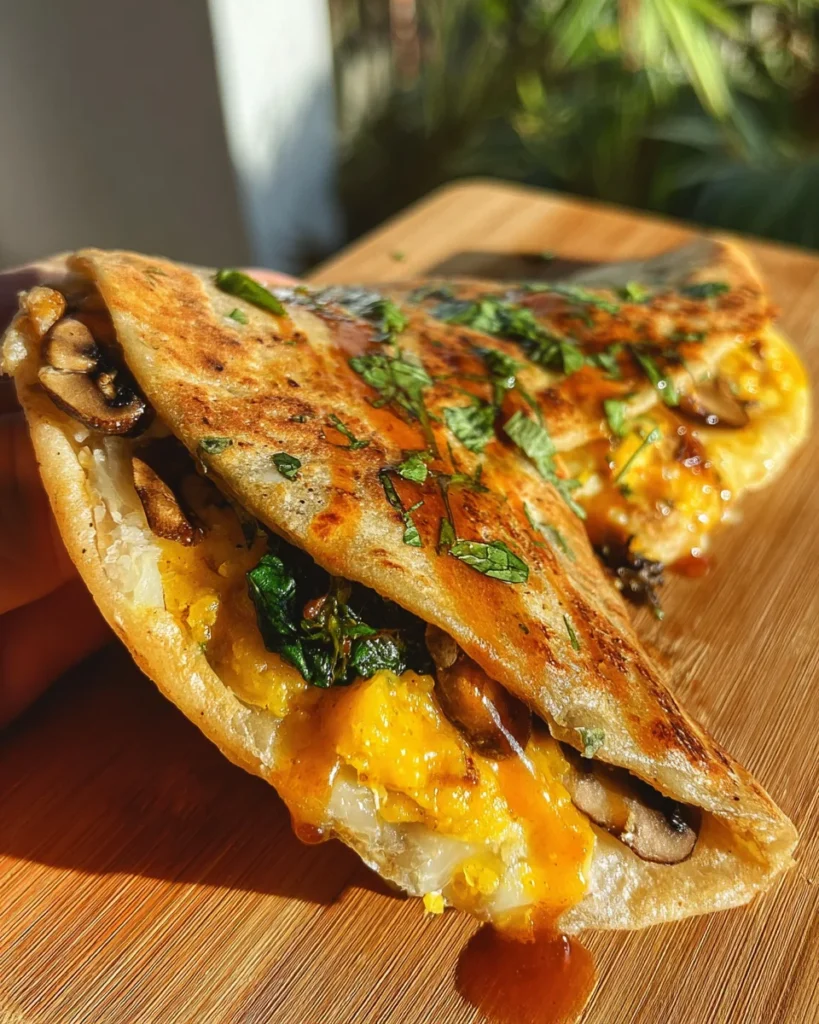 Indian-Inspired Breakfast Paratha