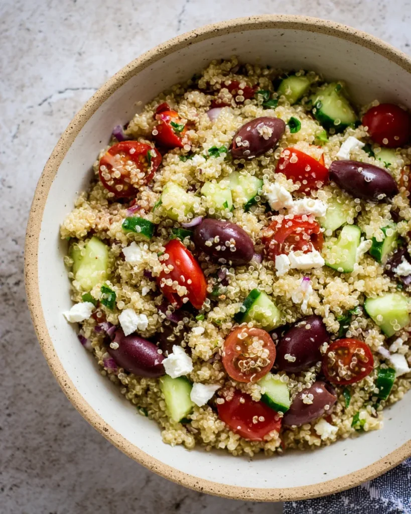 Mediterranean Quinoa Salad