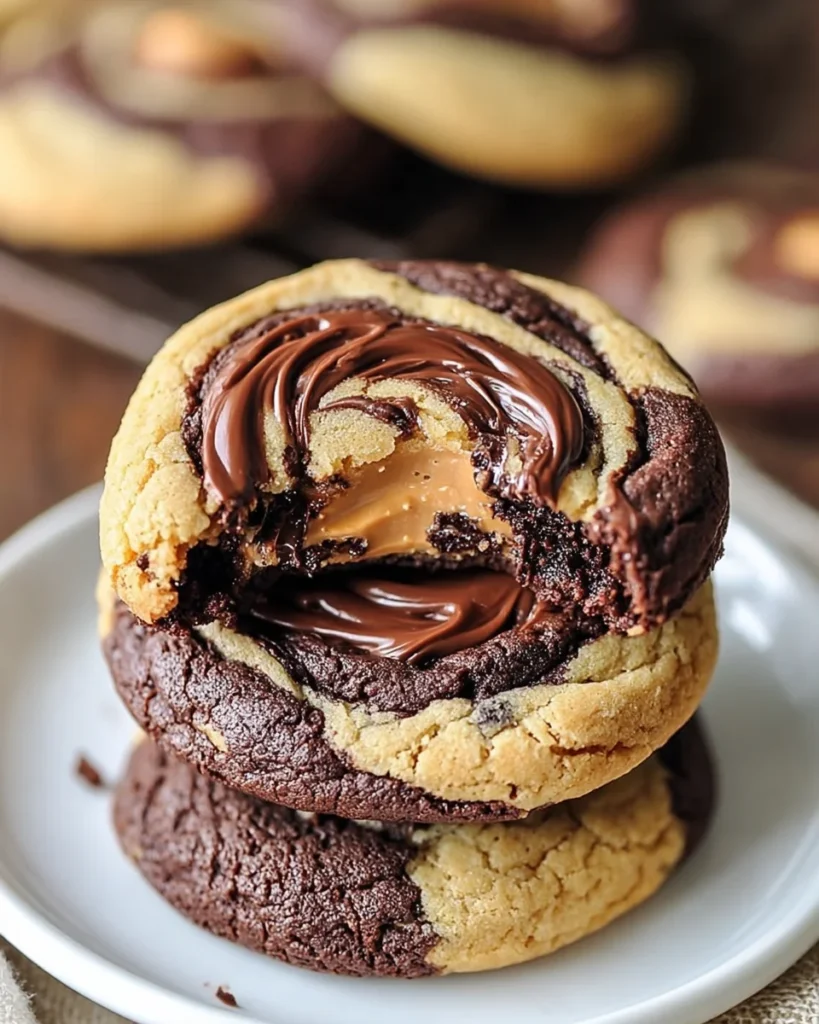 Peanut Butter Brownie Swirl Cookies: A Match Made in Dessert Heaven