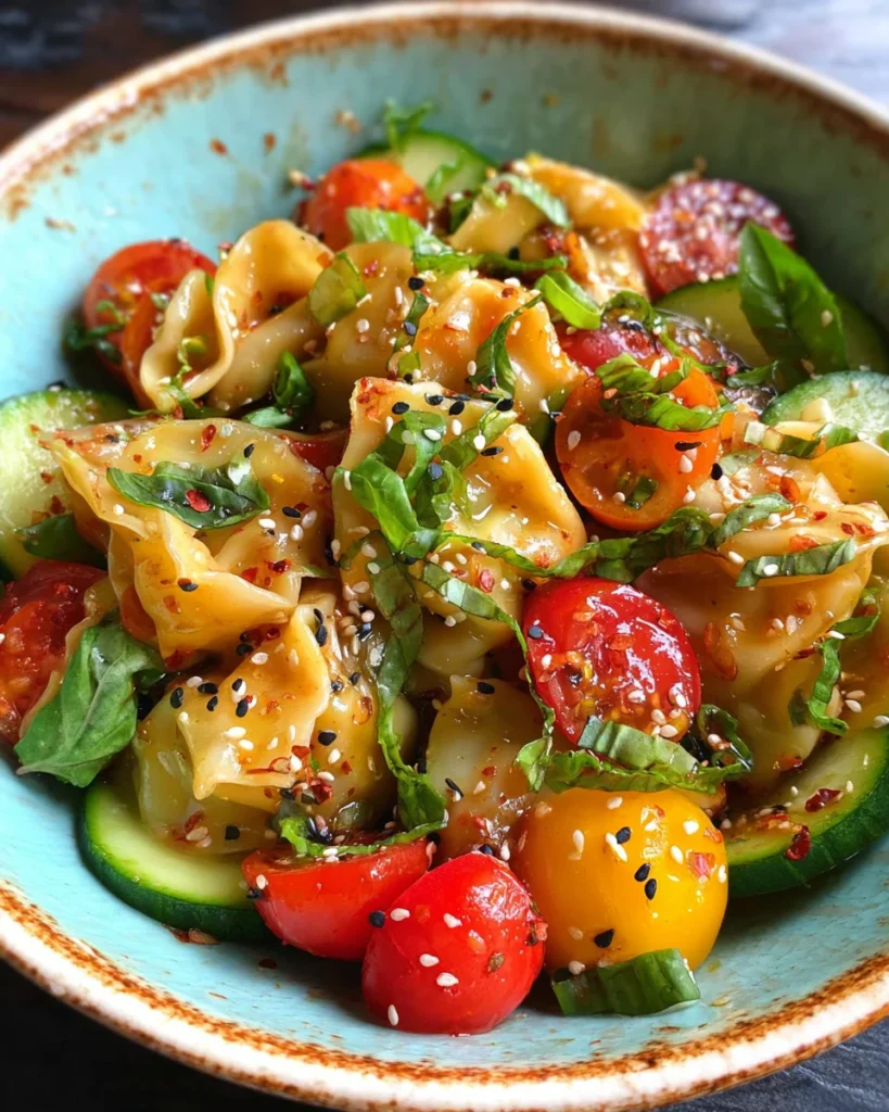 Potsticker Salad (Dumpling Salad)
