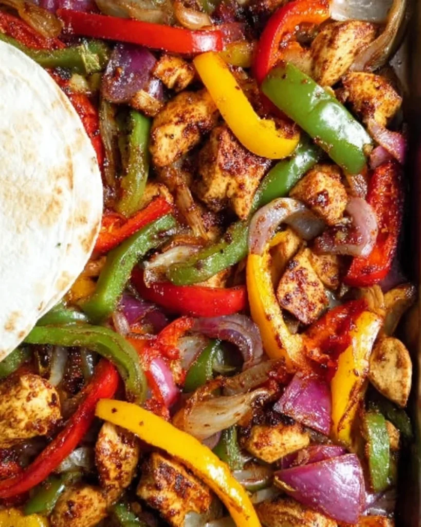 Sheet Pan Chicken Fajitas
