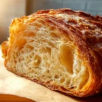 Sourdough Croissant Bread : A Buttery Bread