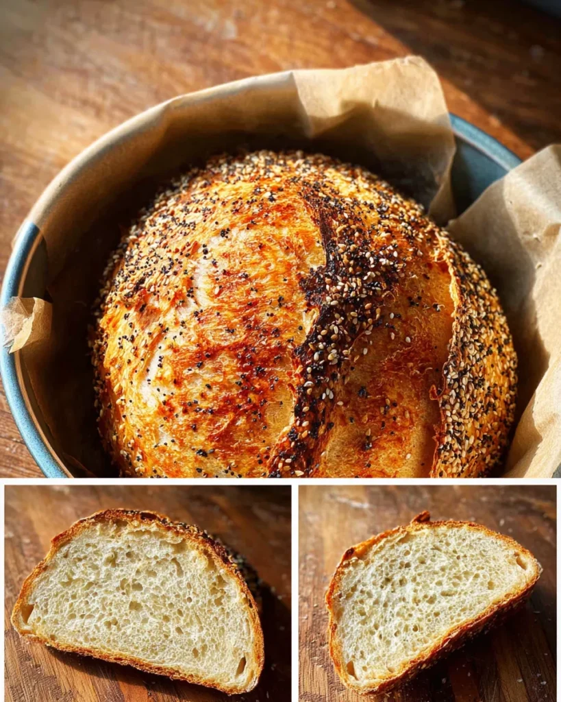 Sourdough Everything Bread Recipe
