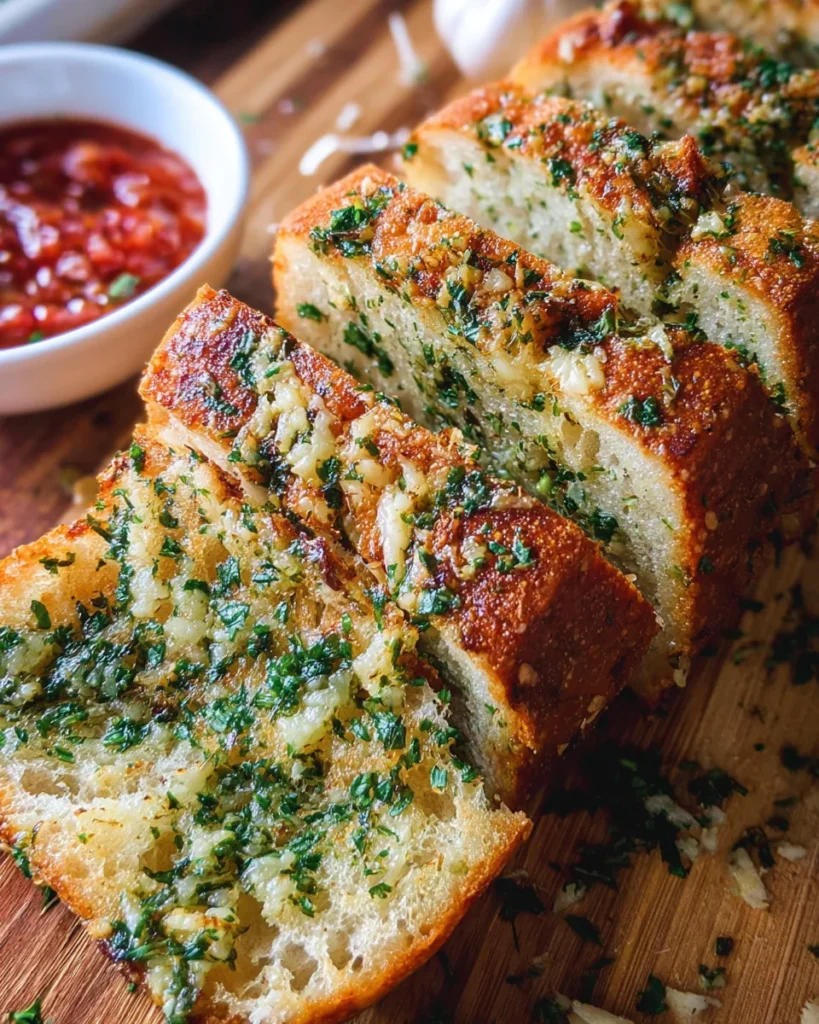 Sourdough Garlic Bread
