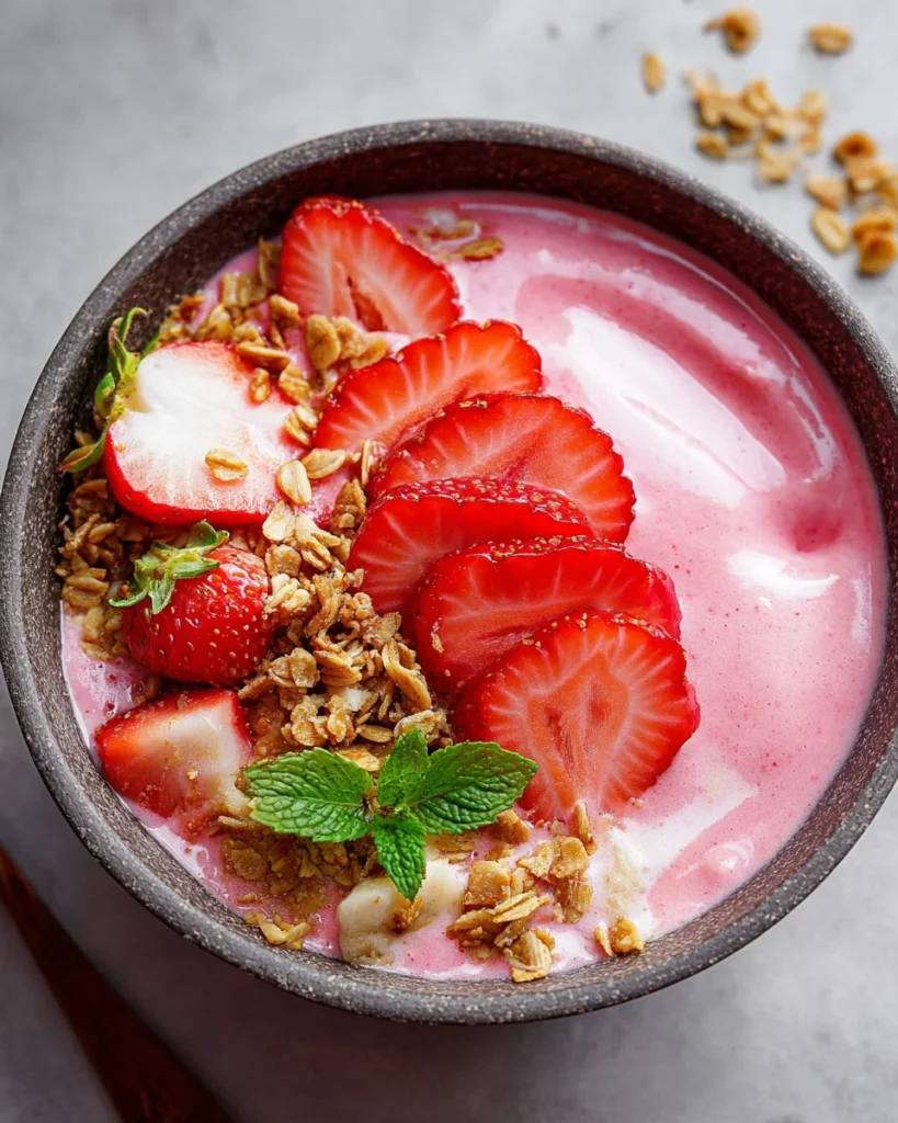 Strawberry Smoothie Bowl