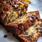 Super Moist Chocolate Chip Banana Bread Recipe