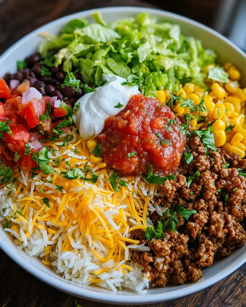 Taco Rice Bowl