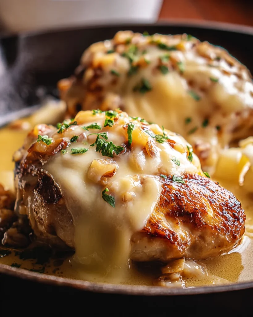 Texas Roadhouse Smothered Chicken with Jack Cheese