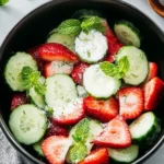 This Cucumber Strawberry Salad