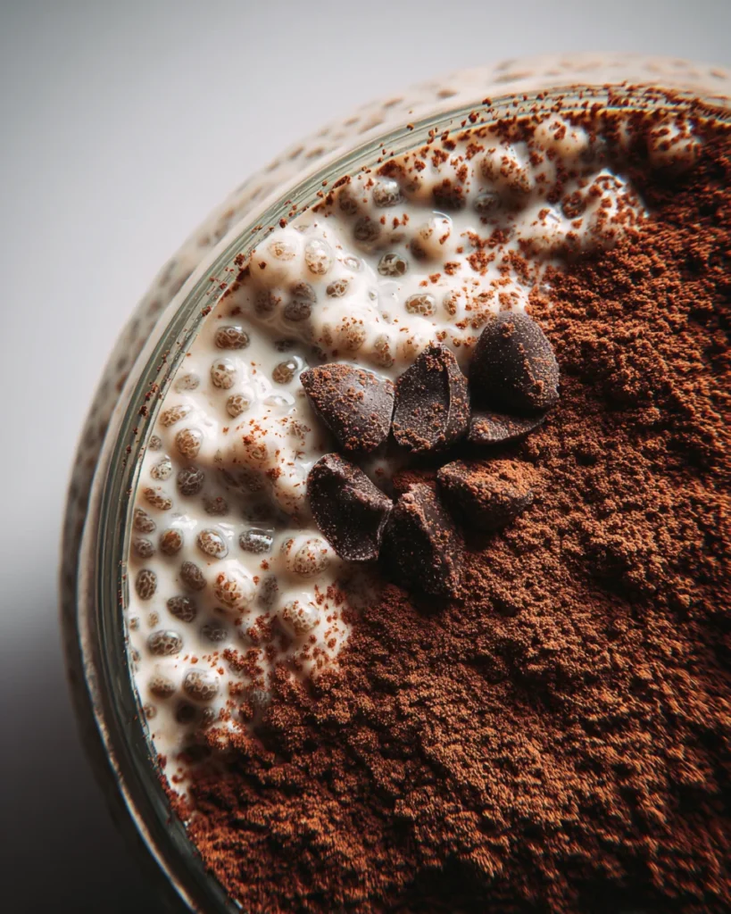 Tiramisu Chia Seed Pudding