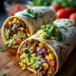 10-Minute Vegan Burrito Wraps