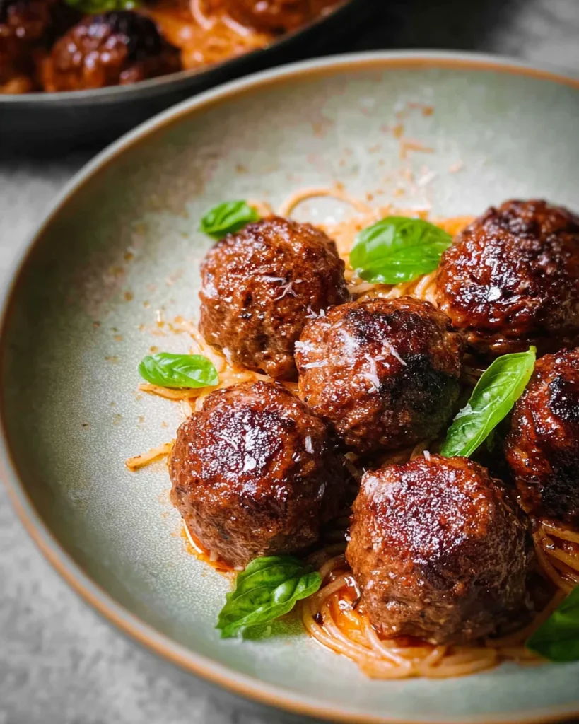 25-Minute Baked Ground Beef Meatballs