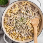 30-Minute Ground Beef Stroganoff