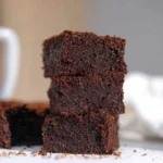 3 Ingredient Brownies with Banana