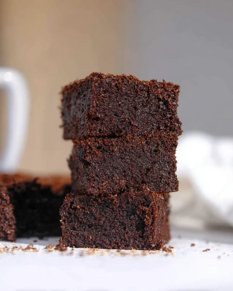 3 Ingredient Brownies with Banana