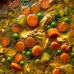ANTI INFLAMMATORY TURMERIC CHICKEN SOUP
