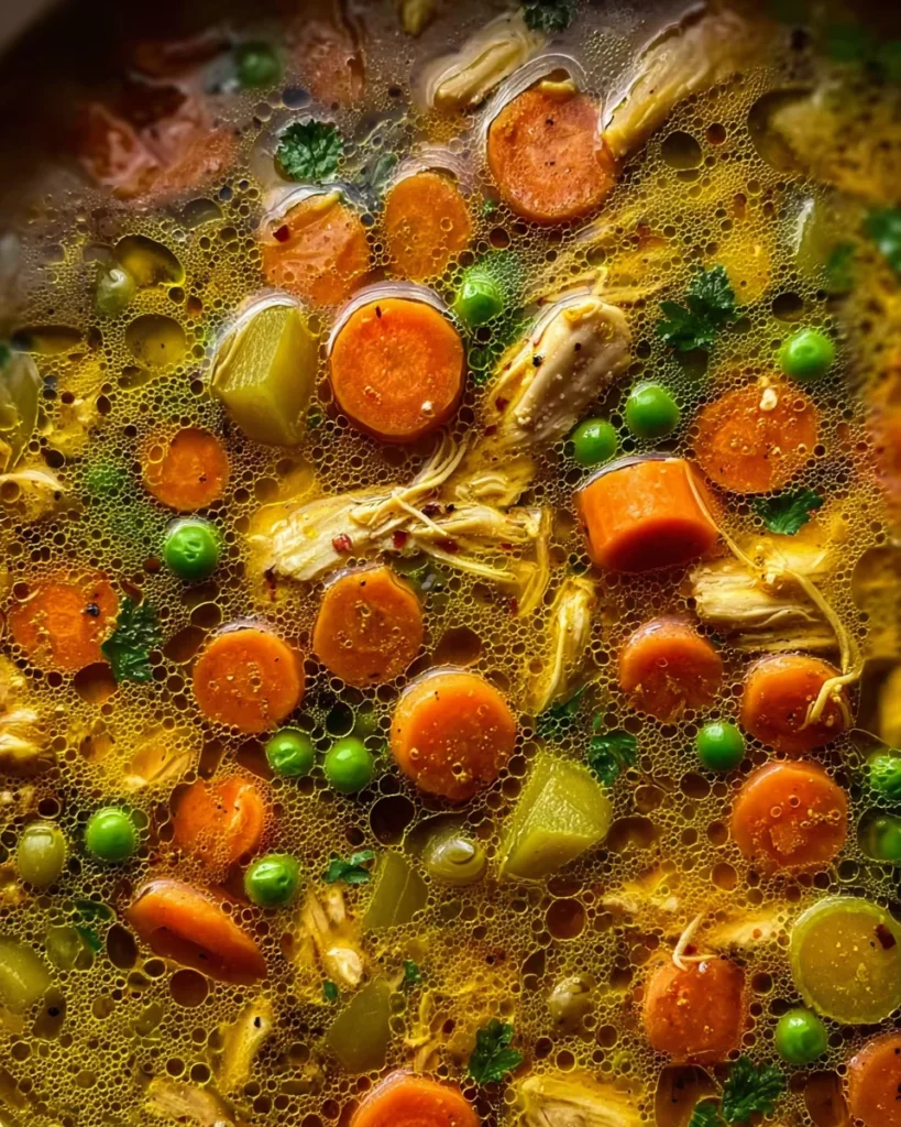 ANTI INFLAMMATORY TURMERIC CHICKEN SOUP