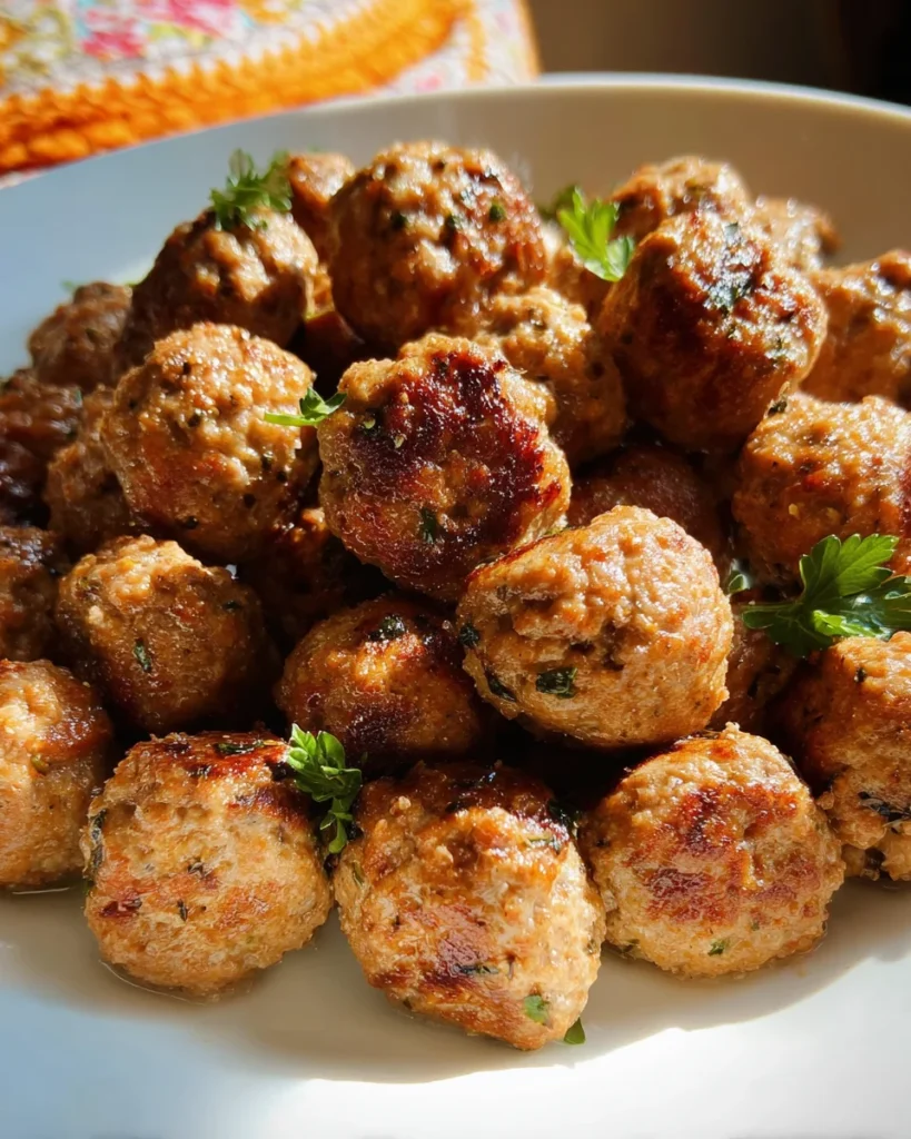 Authentic Ancient Italian Mini Meatball Recipe