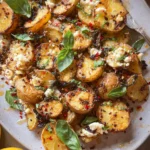 Baked Feta Potatoes
