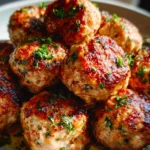 Baked Turkey Meatballs
