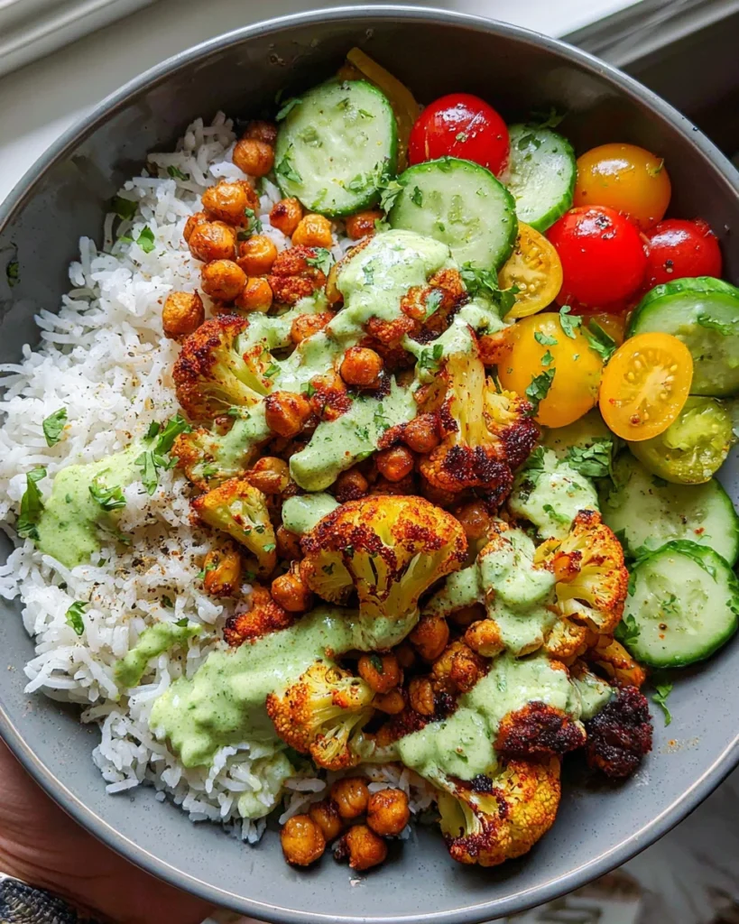Cauliflower Shawarma Bowls
